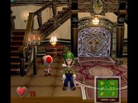 une photo d'Ã©cran de Luigi s Mansion sur Nintendo Gamecube